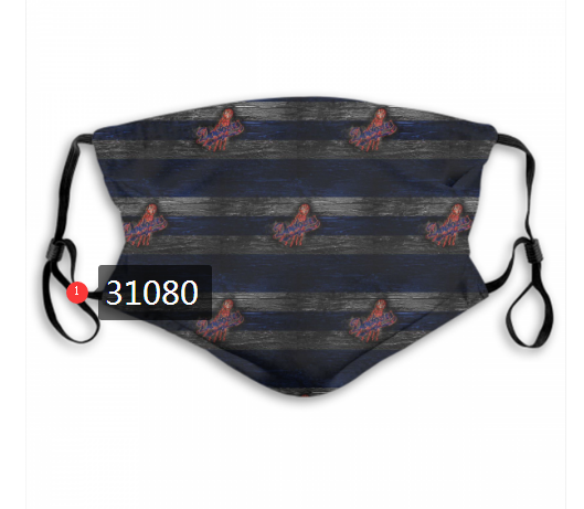 2020 Los Angeles Dodgers Dust mask with filter 2->mlb dust mask->Sports Accessory
